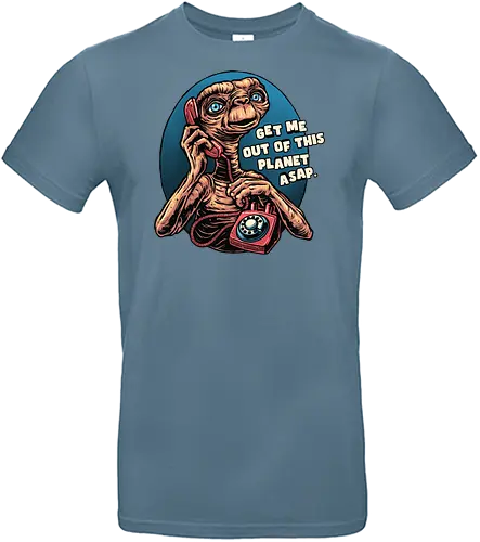 Phone Call to space - Movie, classic, sci-fi, alien, science fiction, funny, humor - Standard T-Shirt
