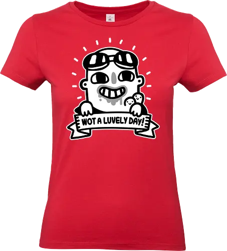 Wot a luvely day - mad, max, hero, wasteland, movie, retro, parody, cute - Standard T-Shirt (Women)
