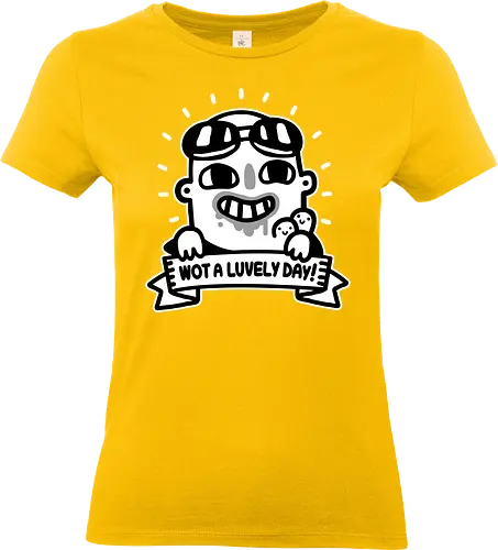 Wot a luvely day - mad, max, hero, wasteland, movie, retro, parody, cute - Standard T-Shirt (Women)