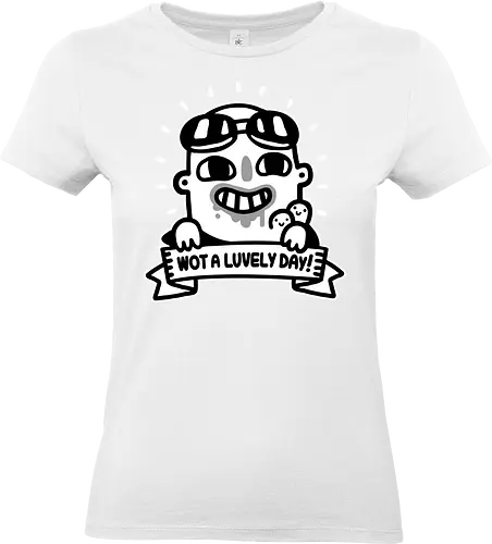 Wot a luvely day - mad, max, hero, wasteland, movie, retro, parody, cute - Standard T-Shirt (Women)
