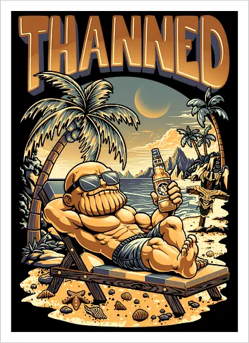Thanned