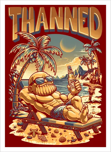 Thanned