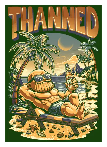 Thanned