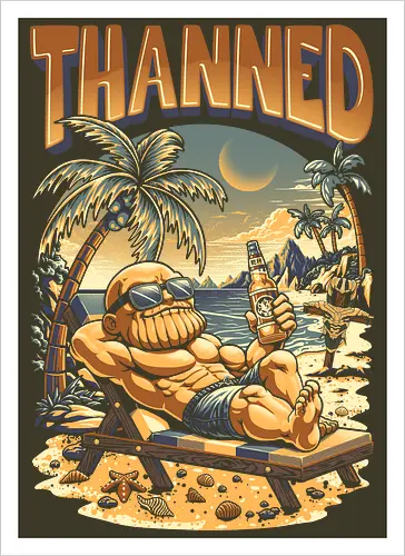 Thanned