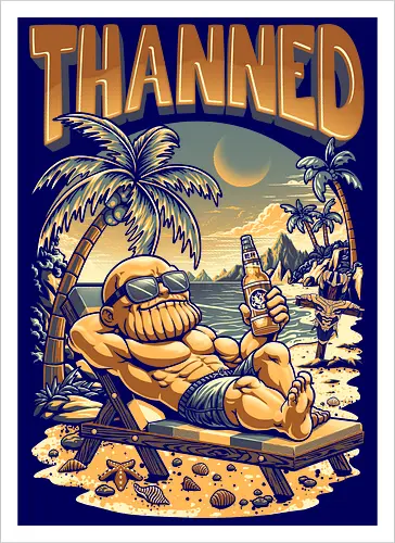 Thanned