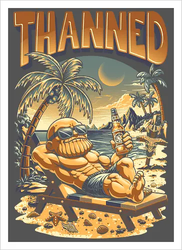 Thanned