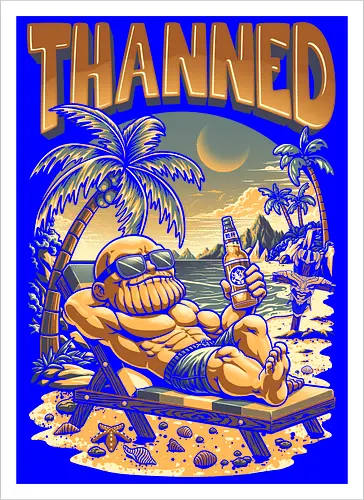 Thanned