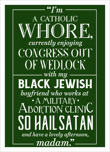 Harry's quote - kingsman, movie, quote, text, movie, action - Artprint