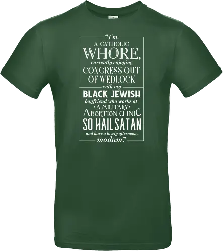 Harry's quote - kingsman, movie, quote, text, movie, action - Standard T-Shirt