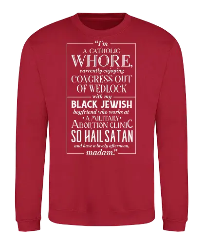 Harry's quote - kingsman, movie, quote, text, movie, action - Sweatshirt