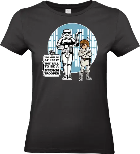 This tall - tall, luke, storm, trooper, movie, space, star, wars - Standard T-Shirt (Women)