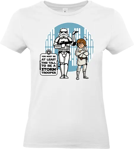 This tall - tall, luke, storm, trooper, movie, space, star, wars - Standard T-Shirt (Women)