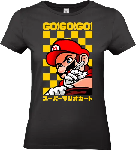 Kato Racer - super, kart, game, japan, asian, retro - Standard T-Shirt (Women)
