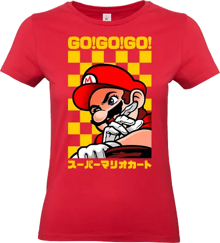 Kato Racer - super, kart, game, japan, asian, retro - Standard T-Shirt (Women)