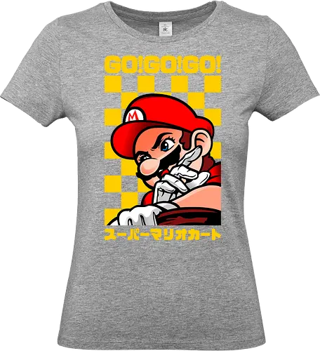 Kato Racer - super, kart, game, japan, asian, retro - Standard T-Shirt (Women)
