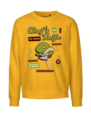 Tonberry Ice Cream - final 9, final 7, final ix, quina quen, Cactus, Kupo, ice cream, ff14, Cloud, Villain, video game, fat chocobo, vivi ornitier, black mage, fantasy, zanarkand, blitzball, summer, Kweh, final xiv - Fairtrade Sweatshirt
