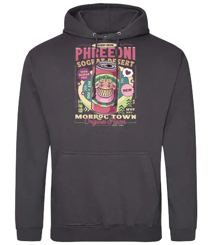 Phreeoni Energy Drink - ragnarok online, slime, mmorpg, ragnarok origin, jrpg, poring, angeling, deviling, deviruchi, ragnarok mobile, geffen dungeon, gaming, video game, gamer, ragnarok eternal love - Standard Hoodie