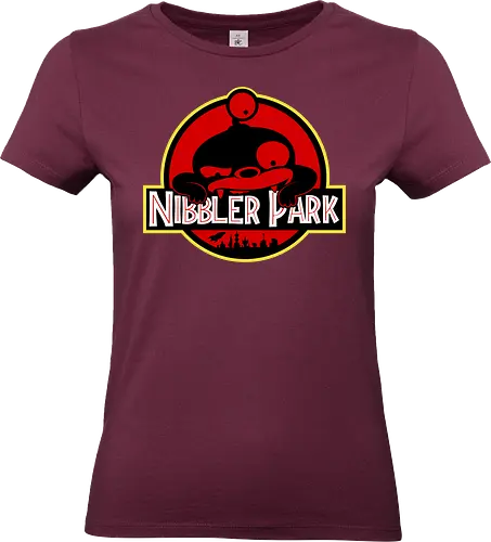 Nibbler Park - nibbler, park, dinosaur, show, cartoon, character - Standard T-Shirt (Women)