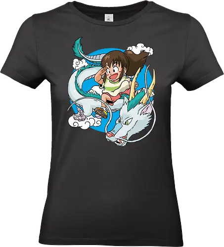 Dragon  - dragon, comic, goku, anime, manga, movie - Standard T-Shirt (Women)
