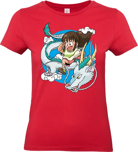 Dragon  - dragon, comic, goku, anime, manga, movie - Standard T-Shirt (Women)