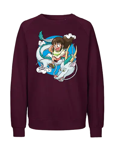 Dragon  - dragon, comic, goku, anime, manga, movie - Fairtrade Sweatshirt