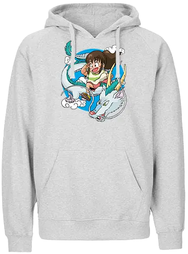 Dragon  - dragon, comic, goku, anime, manga, movie - Fairtrade Hoodie
