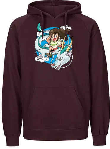 Dragon  - dragon, comic, goku, anime, manga, movie - Fairtrade Hoodie
