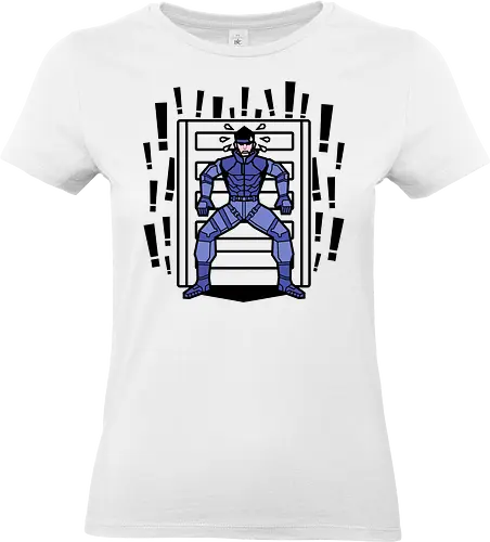 Solid problem - snake, solid, retro, metal, gear, game, funny - Standard T-Shirt (Women)