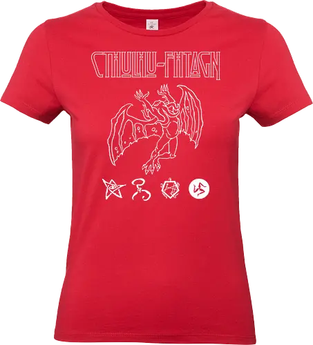 Rlyeh rock - cthulhu, lovecraft, rock, metal, parody - Standard T-Shirt (Women)