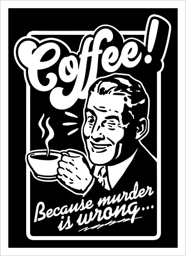 Coffee Murder Man 