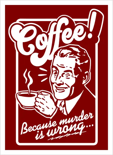 Coffee Murder Man 
