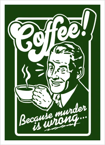 Coffee Murder Man 