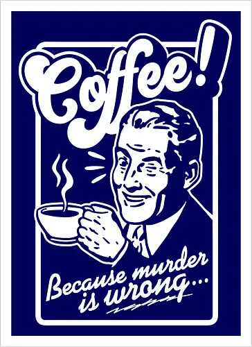 Coffee Murder Man 
