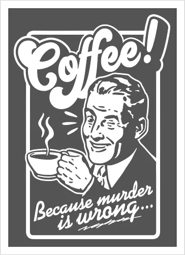 Coffee Murder Man 