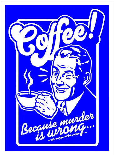 Coffee Murder Man 