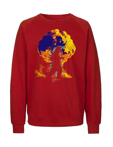 Nuclear kaiju - movie, scifi, science fiction, japanese pop culture, kaiju, king of monsters, japan - Fairtrade Sweatshirt