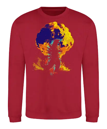 Nuclear kaiju - movie, scifi, science fiction, japanese pop culture, kaiju, king of monsters, japan - Sweatshirt