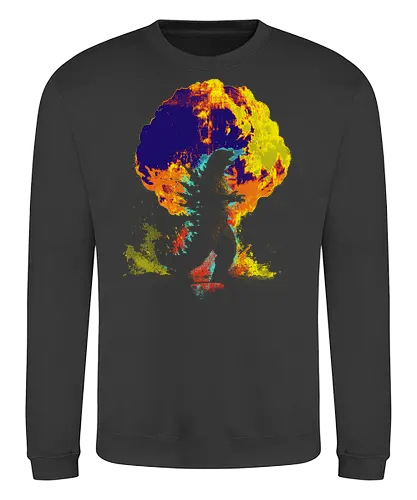Nuclear kaiju - movie, scifi, science fiction, japanese pop culture, kaiju, king of monsters, japan - Sweatshirt