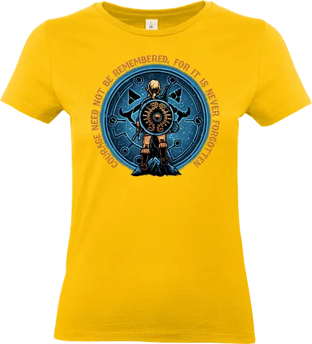 Courage from Within - Gaming, gamer, retro, vintage, retro gamer, video games, hero - Standard T-Shirt (Women)