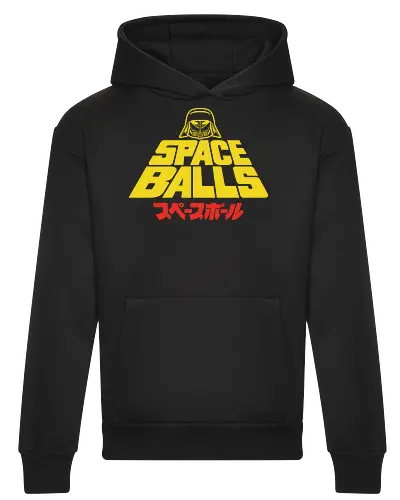 The Retro Shirt - space, balls, star, parody, funny, helmet, dark - Heavyweight Hoodie