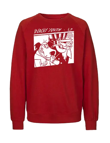 Wacky Youth - wacky, youth, race, retro, game, music, rock - Fairtrade Sweatshirt