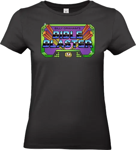 Bible Blaster - bible, blaster, game, parody - Standard T-Shirt (Women)