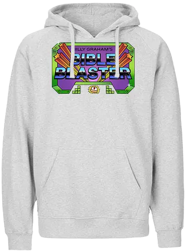 Bible Blaster - bible, blaster, game, parody - Fairtrade Hoodie