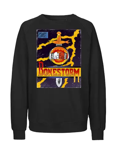 Bonestorm - bonestorm, game, parody, kombat, fight - Fairtrade Sweatshirt