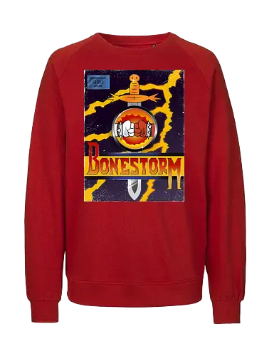 Bonestorm - bonestorm, game, parody, kombat, fight - Fairtrade Sweatshirt