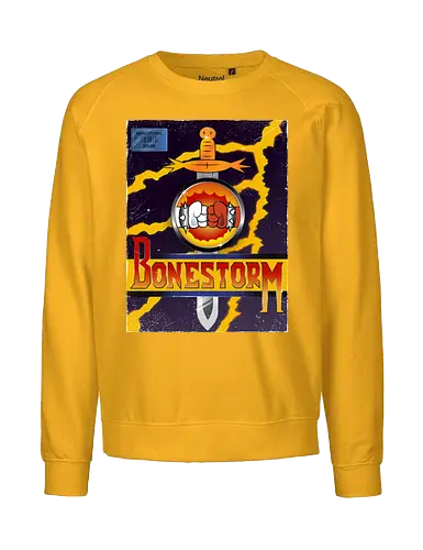 Bonestorm - bonestorm, game, parody, kombat, fight - Fairtrade Sweatshirt