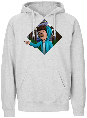 EpicStun - 3 Uhr Nachts - youtube, youtuber, merchandise, minecraft, epicstun, epicstunlp - Fairtrade Hoodie