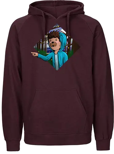 EpicStun - 3 Uhr Nachts - youtube, youtuber, merchandise, minecraft, epicstun, epicstunlp - Fairtrade Hoodie