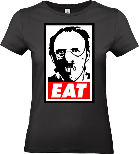 Eat - eat, food, hannibal, horror, movie, terror - Standard T-Shirt (Women)