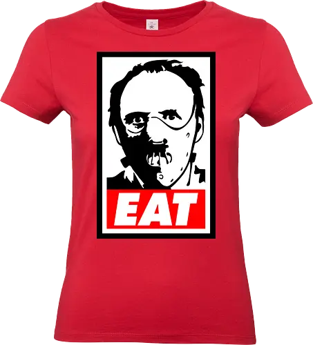 Eat - eat, food, hannibal, horror, movie, terror - Standard T-Shirt (Women)